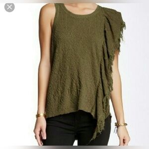 Free People | Treat Me Tender Tank | Army Green | Women’s Size Small‎